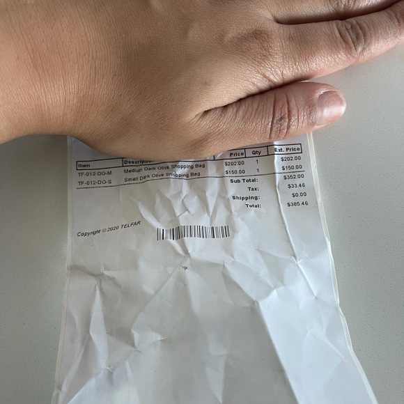 Telfar small dark olive - Picture 4 of 4